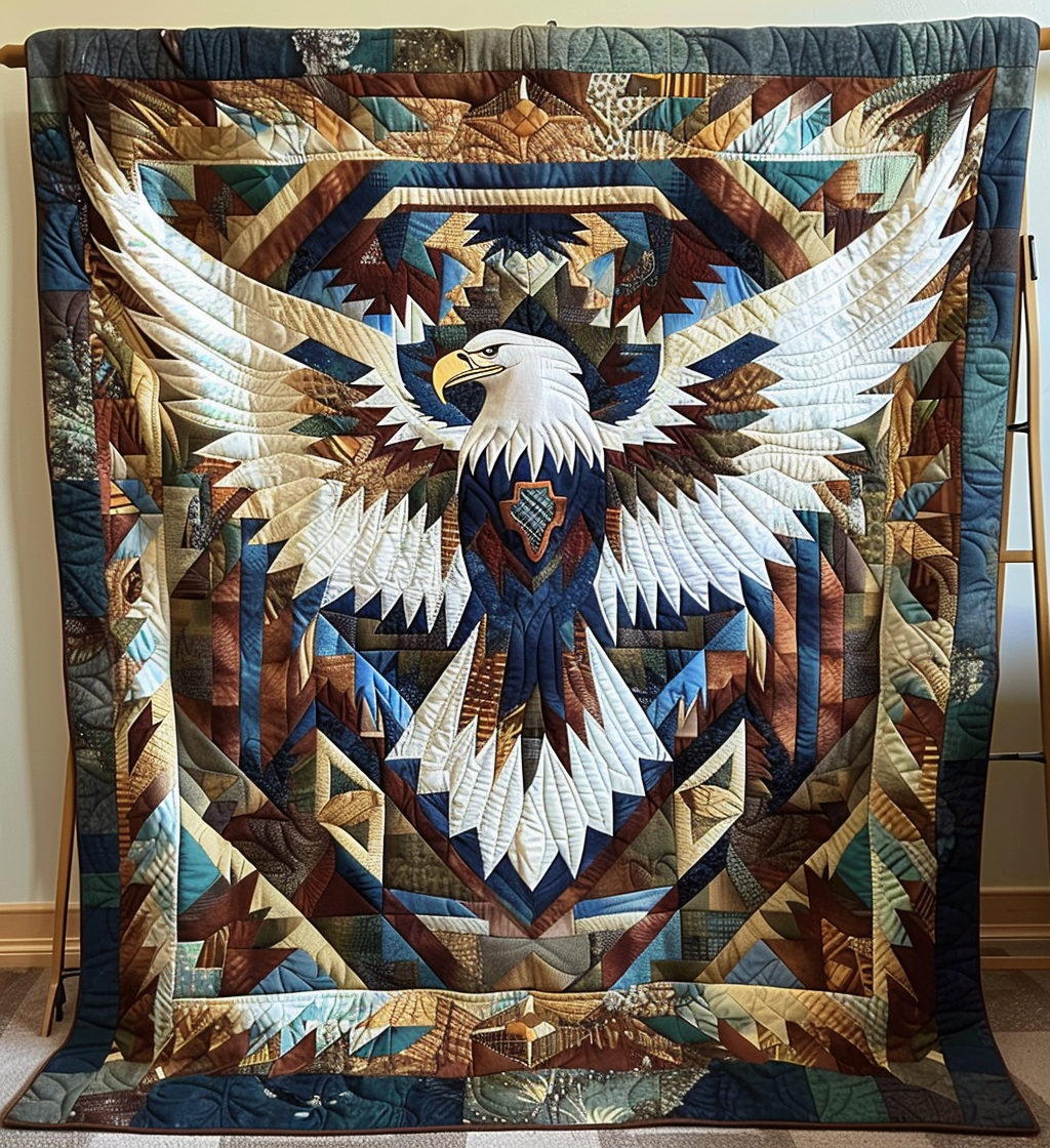 Majestic Wings Quilted Blanket Gift Ideas For Bird Lovers