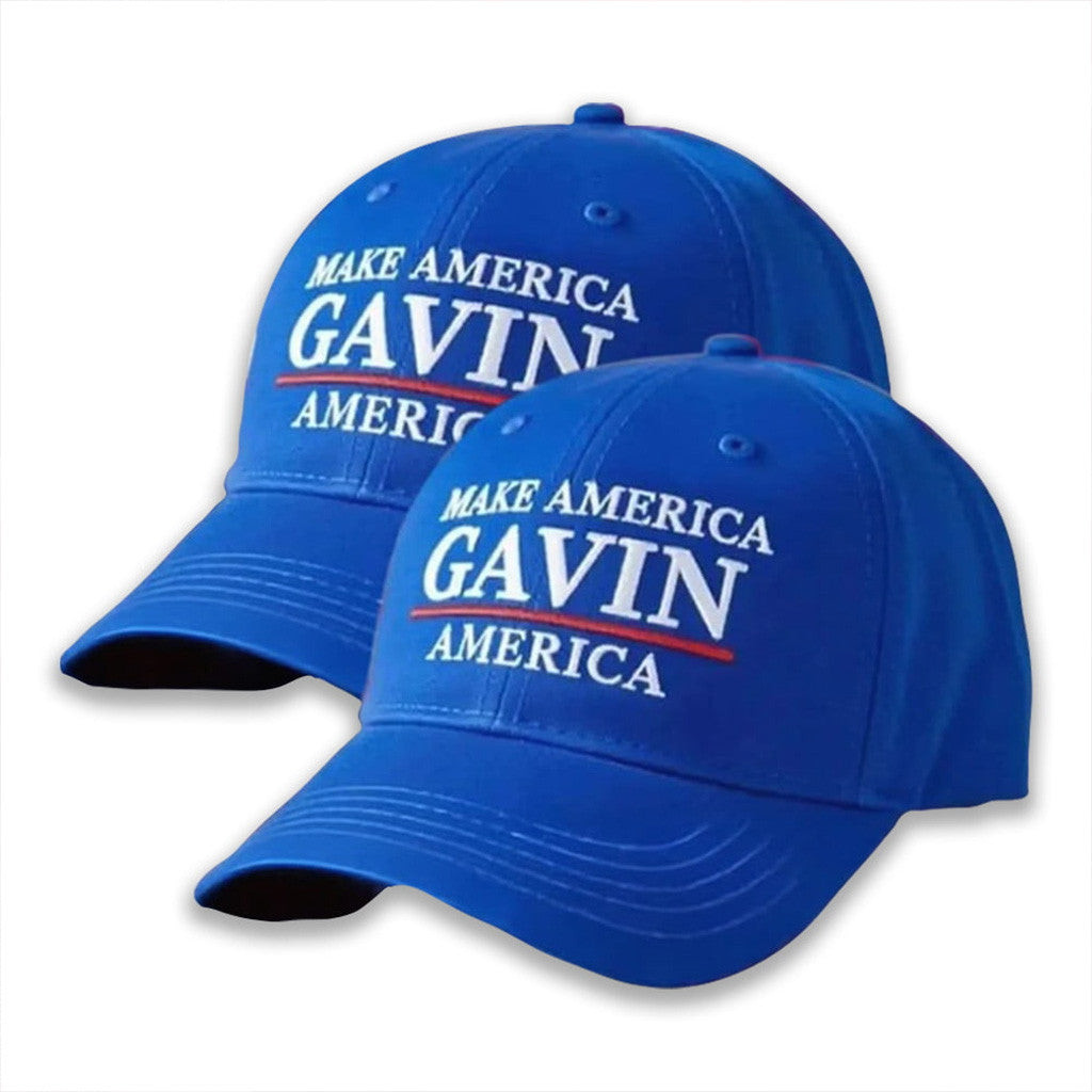 Make America Gavin Again Hat Gavin Newsom Patriot Merch Embroidered Hat Gifts For Friends Make America Gavin Again Hat Gavin Newsom Patriot Merch Embroidered Hat Gifts For Friends