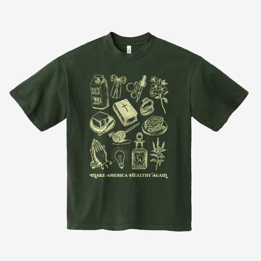 Make America Healthy Again T-Shirt Turning Point USA Shirt Best Gifts For Patriotics