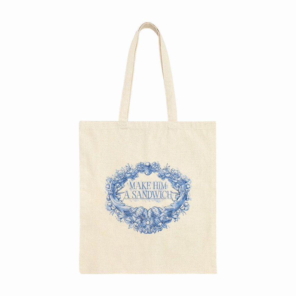 Make Him A Sandwich Candace Owens Tote Bag Candace Owens Merch Cool Gift For Mother