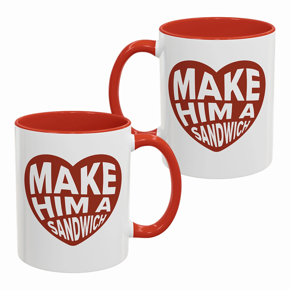 Make Him A Sandwich Mug Candace Owens Accessories Present Idea For Husband