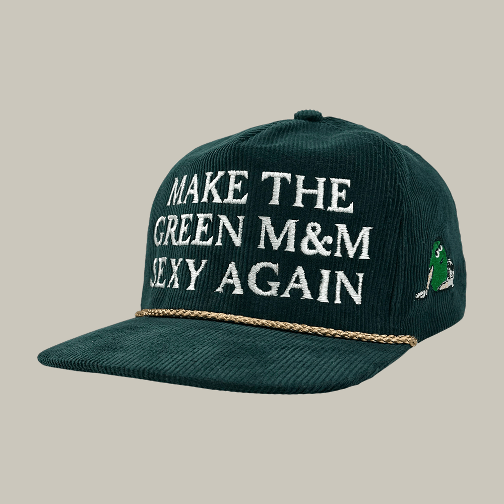 Make The Green M&M Sexy Again Hat Funny Baseball Cap Gift Ideas For Him