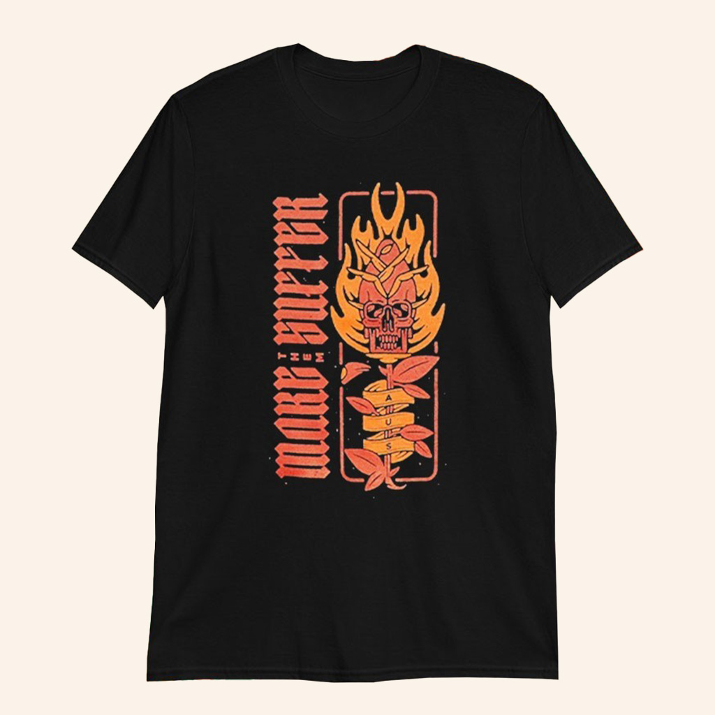 Make Them Suffer Merch Skull Rose T-Shirt Gifts For Band Lovers