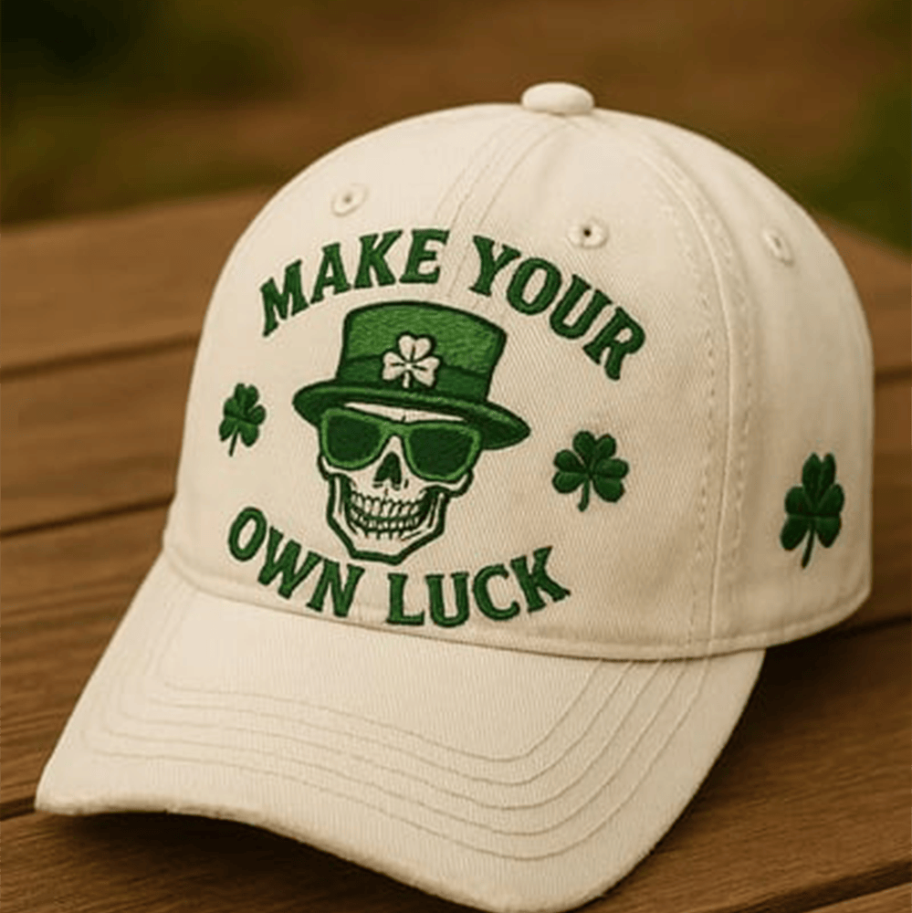 Make Your Own Luck Hat St Patrick's Day 2026 Merchandise Unique Gift Ideas