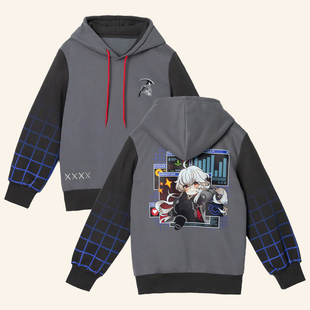 Makeship Merch A Date With Death Chibi Grim Reaper Hoodie Cute Gifts For Her Makeship Merch A Date With Death Chibi Grim Reaper Hoodie Cute Gifts For Her