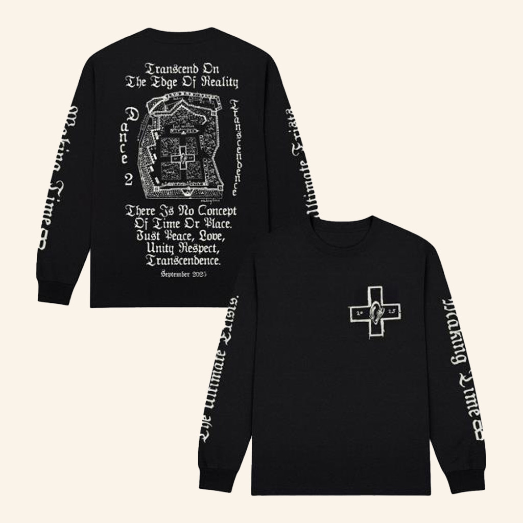 Making Time Is Rad Merch Transcend Reality Long Sleeve T-Shirt Black Gifts For Dad Making Time Is Rad Merch Transcend Reality Long Sleeve T-Shirt Black Gifts For Dad