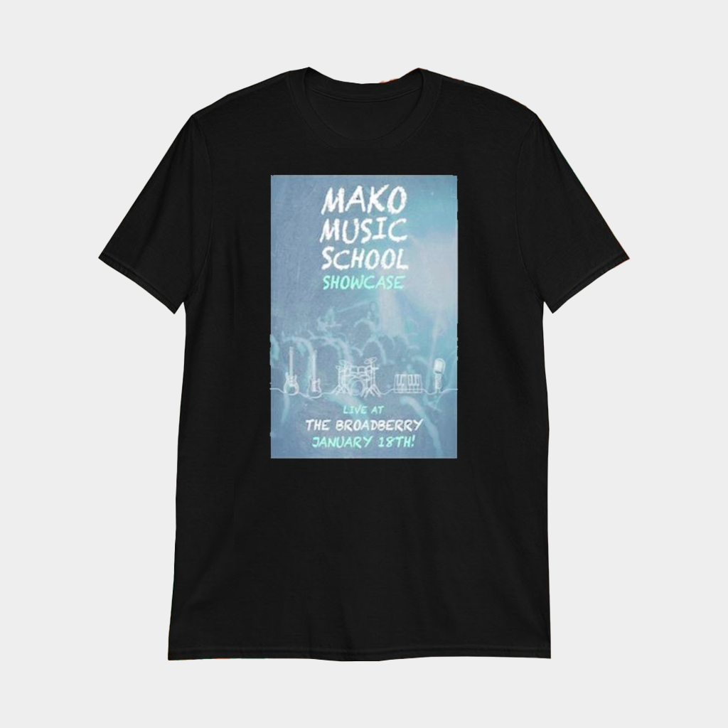 Mako Music School Showcase Jan 18 2026 Richmond VA T-Shirt Best Gifts For Music Lovers