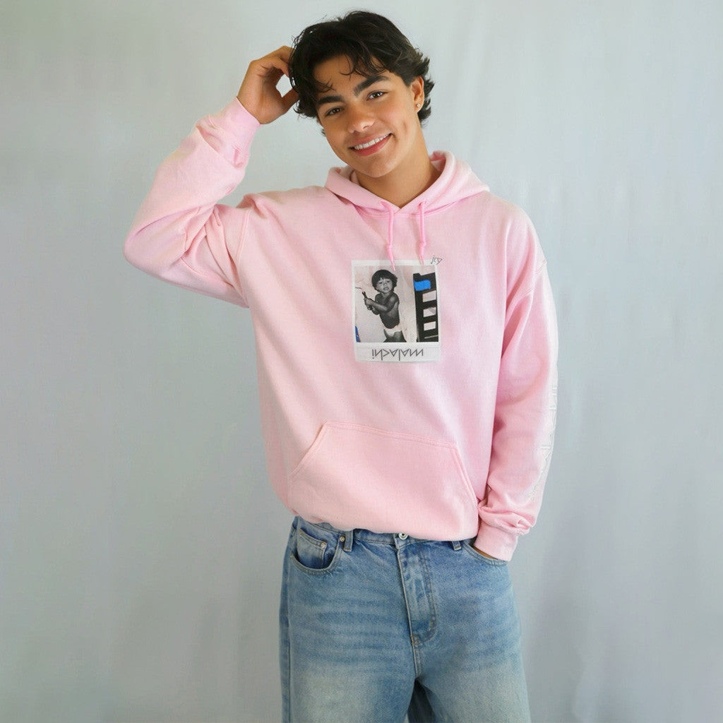 Malachi Barton Merch Pink Hoodie Gift Ideas For Friends