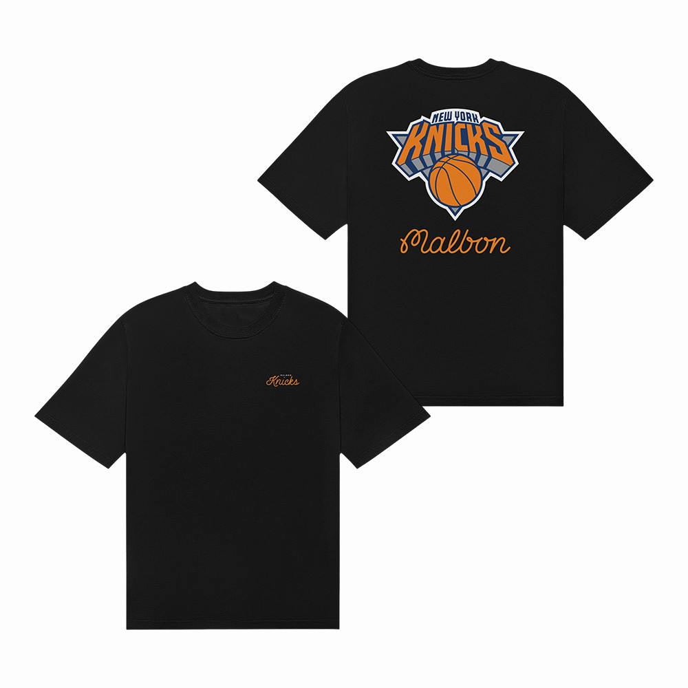 Malbon x NY Knicks Basketball T-Shirt 2026 NBA Playoffs Clothes Unique Gift For Basketball Lovers