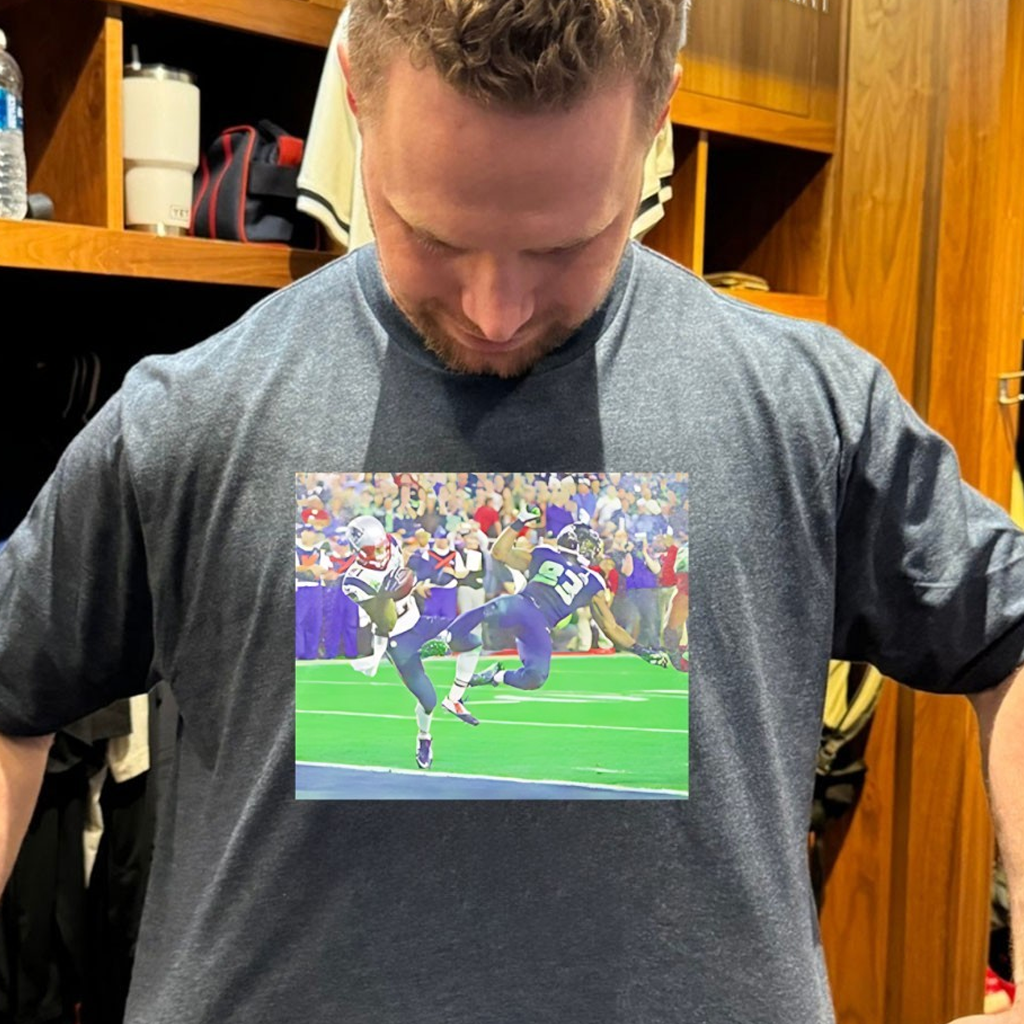 Malcolm Butler Goal Line Interception Football T-Shirt Presents For Football Fans