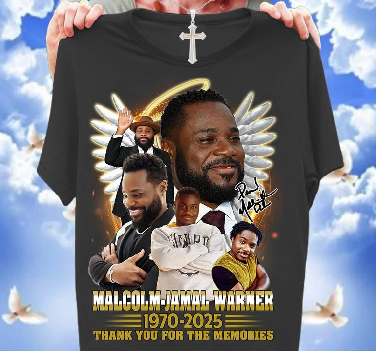 Malcolm-Jamal Warner Thank You For The Memories T-Shirt 1970- 2025 Fan Merch Gifts