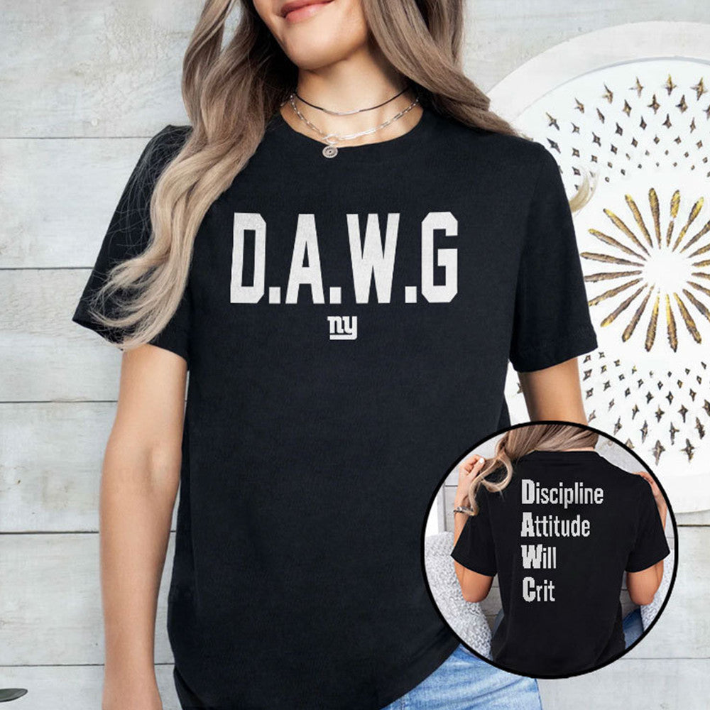 Malik Nabers DAWG Discipline Attitude Will Crit Shirt Gifts For Football Fans Malik Nabers DAWG Discipline Attitude Will Crit Shirt Gifts For Football Fans