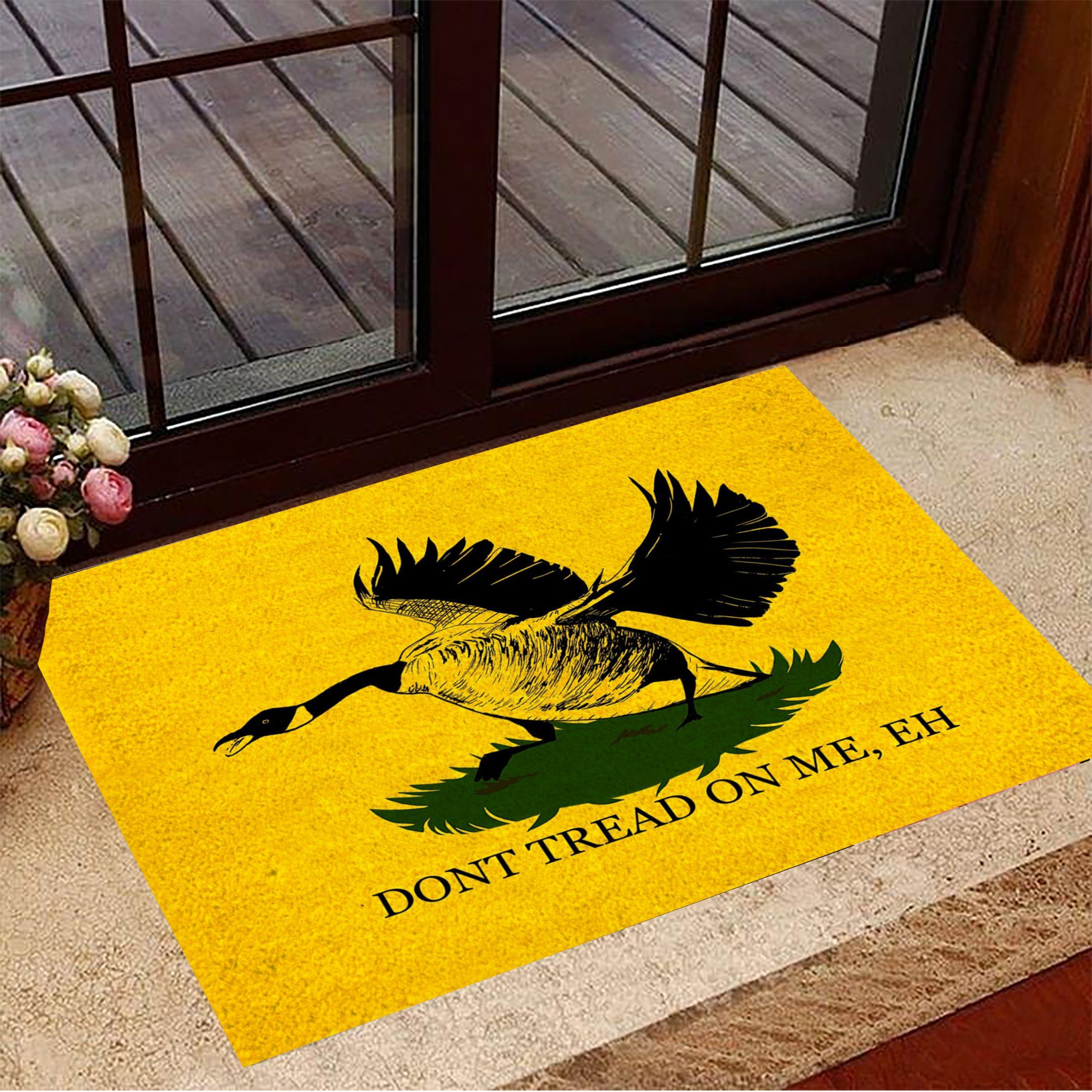 Mallard Don't Tread On Me Eh Doormat Welcome Doormat New Home Presents