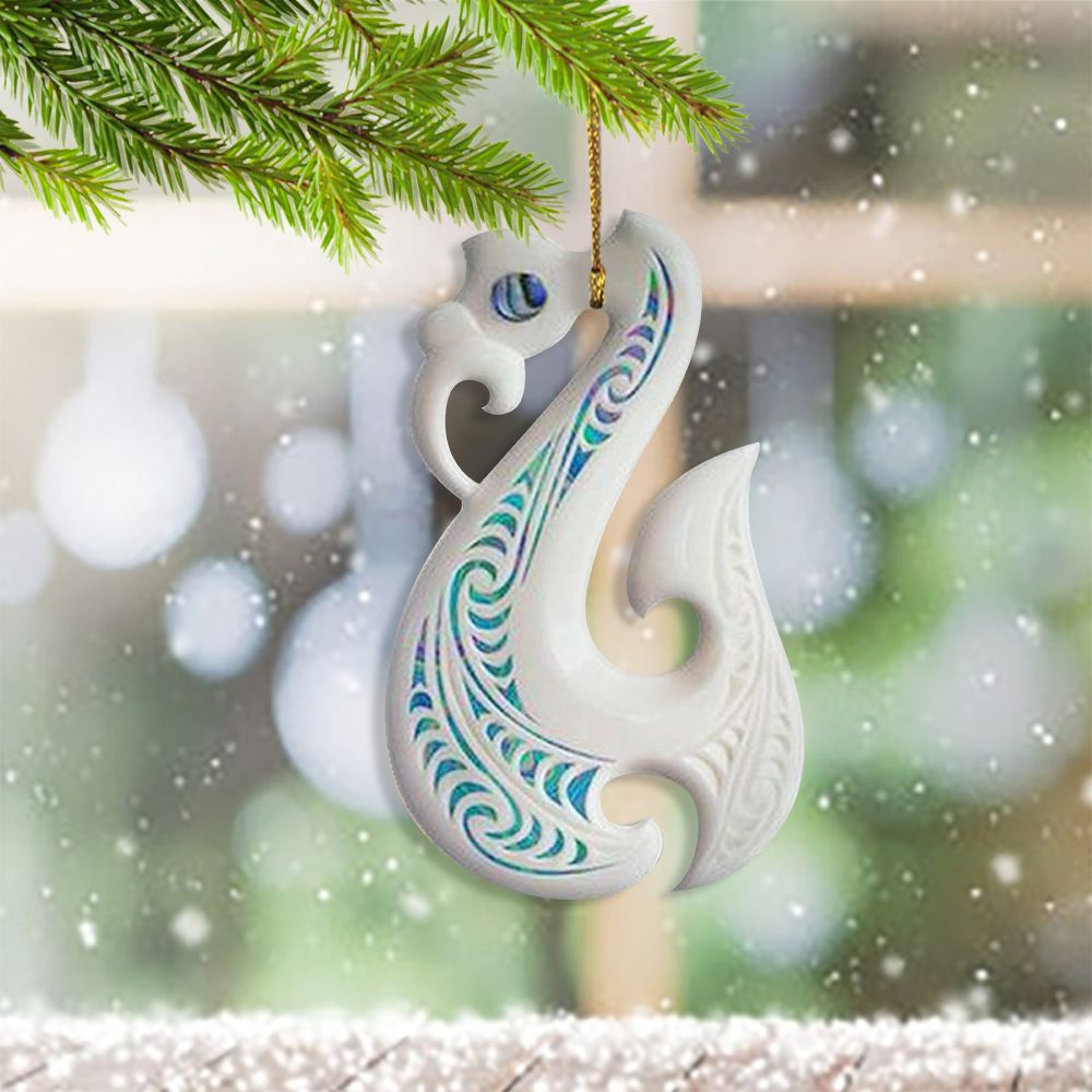 Manaia Xmas Ornament Polynesian Christmas Tree Ornament Hanging Christmas Decor