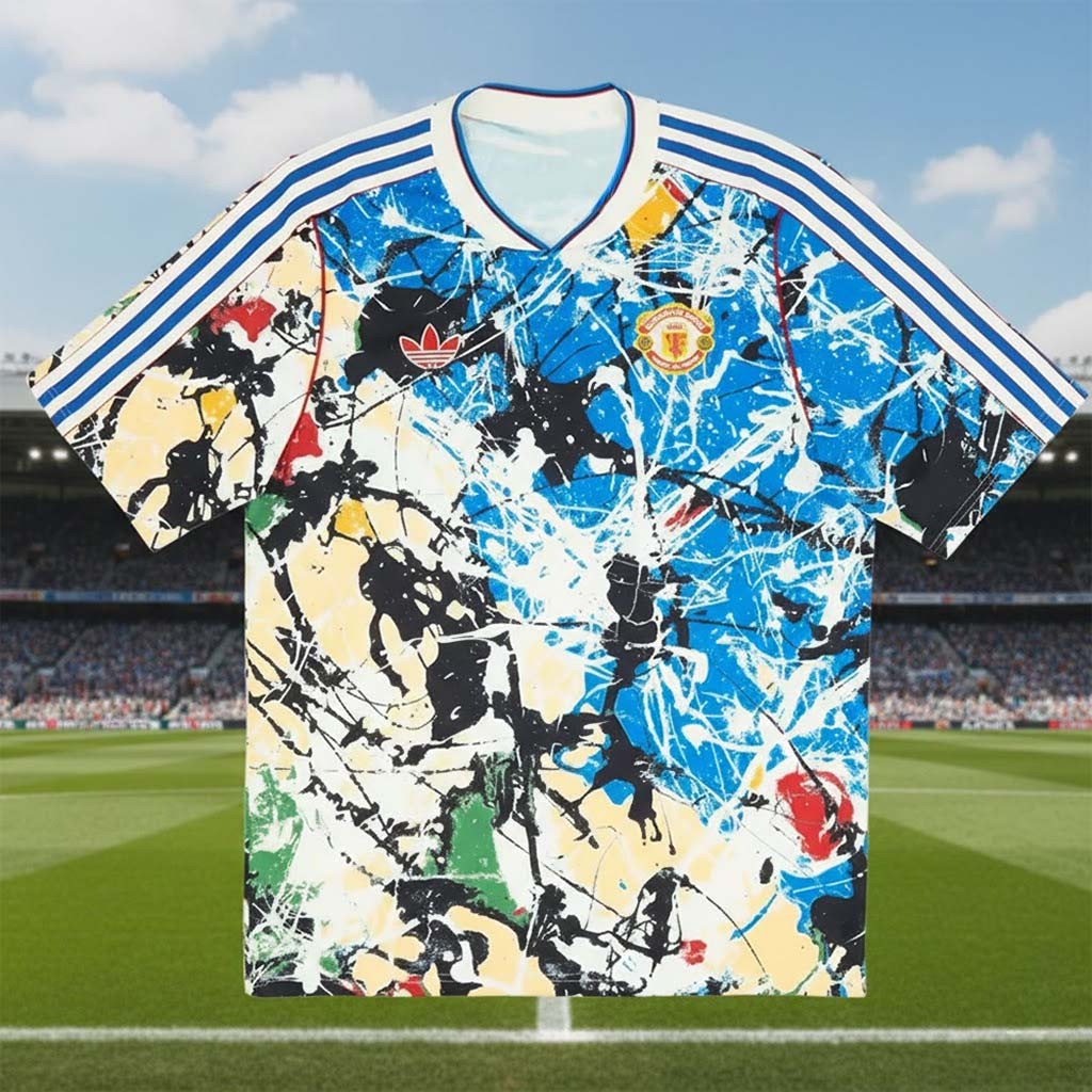 Manchester United Stone Roses Jersey Shirt Gift Ideas For Boyfriend Soccer Lovers