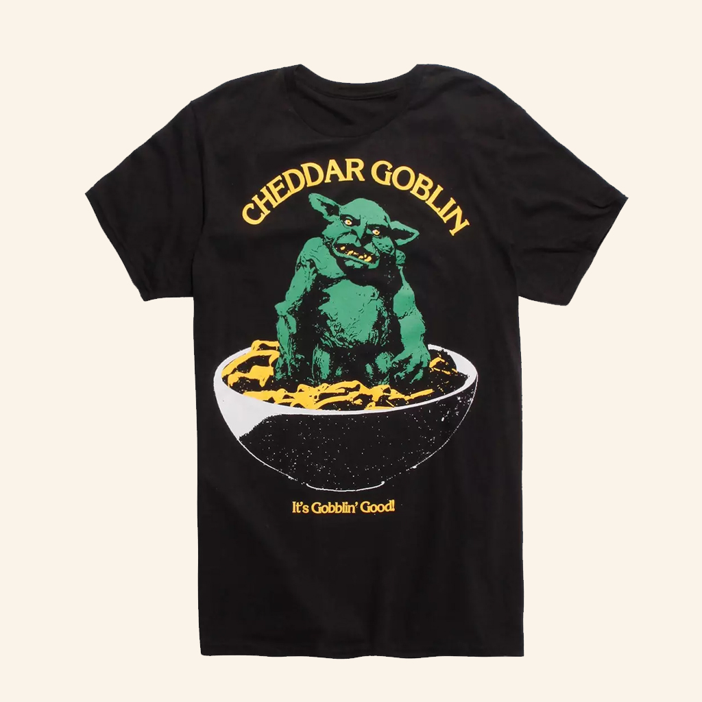 Mandy Cheddar Goblin T-Shirt It's Gobblin' Good Shirt Mandy Merch Gifts For Him