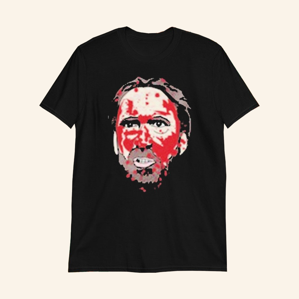 Mandy Red Miller Merch Bloody Head T-Shirt Mandy Merch Gifts For Horror Movie Lovers