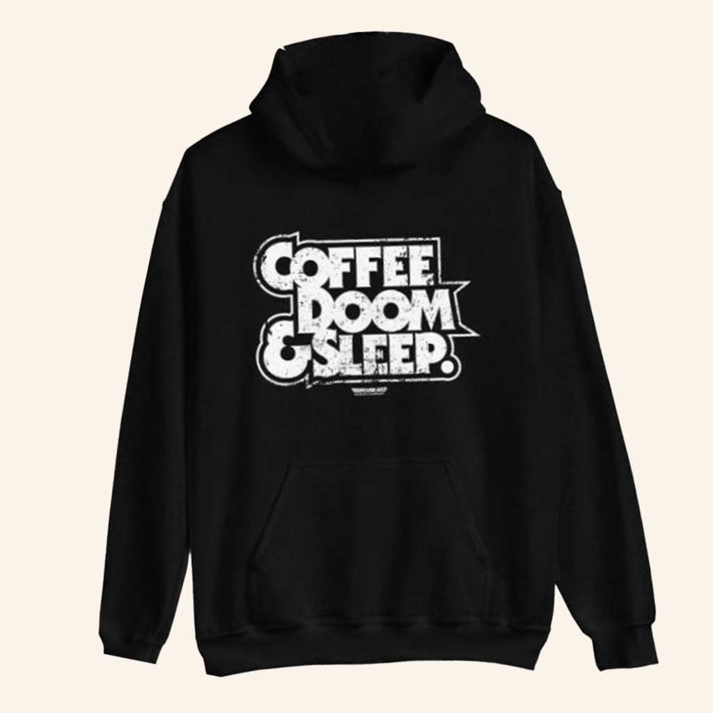 Mangobeard Merch Coffee Doom And Sleep Hoodie Christmas Gifts For Guys