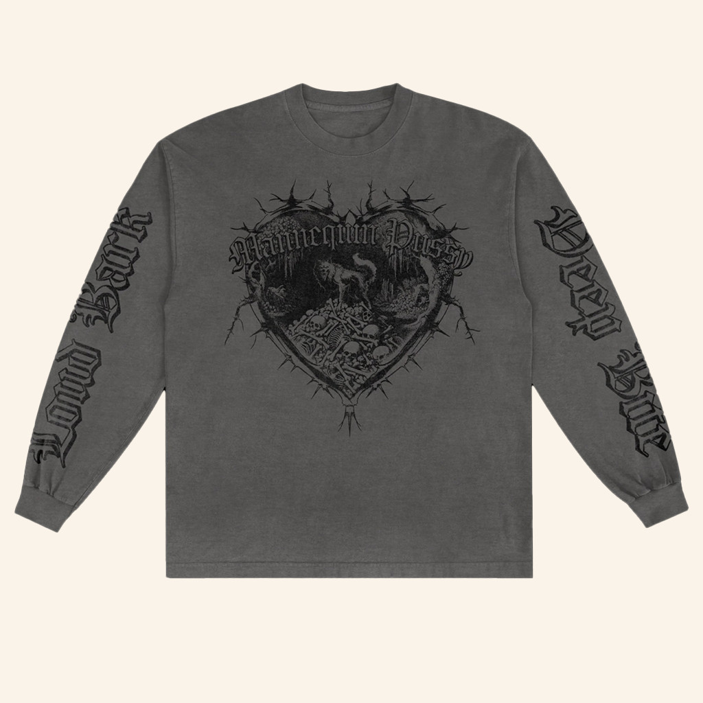 Mannequin Pussy Merch Loud Bark Long Sleeve T-Shirt Presents For Him