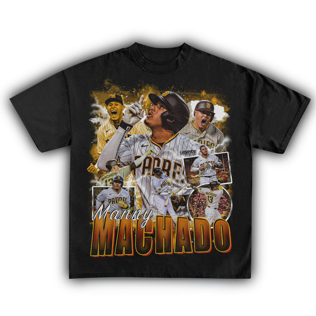 Manny Machado San Diego Baseball T-Shirt Best Gifts For Baseball Fans