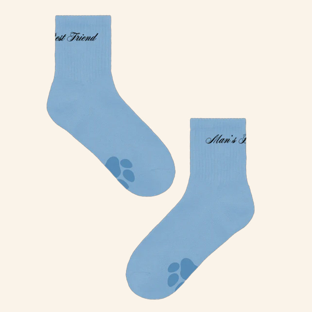 Man's Best Friend Paw Socks Best Birthday Gift For Her Man's Best Friend Paw Socks Best Birthday Gift For Her