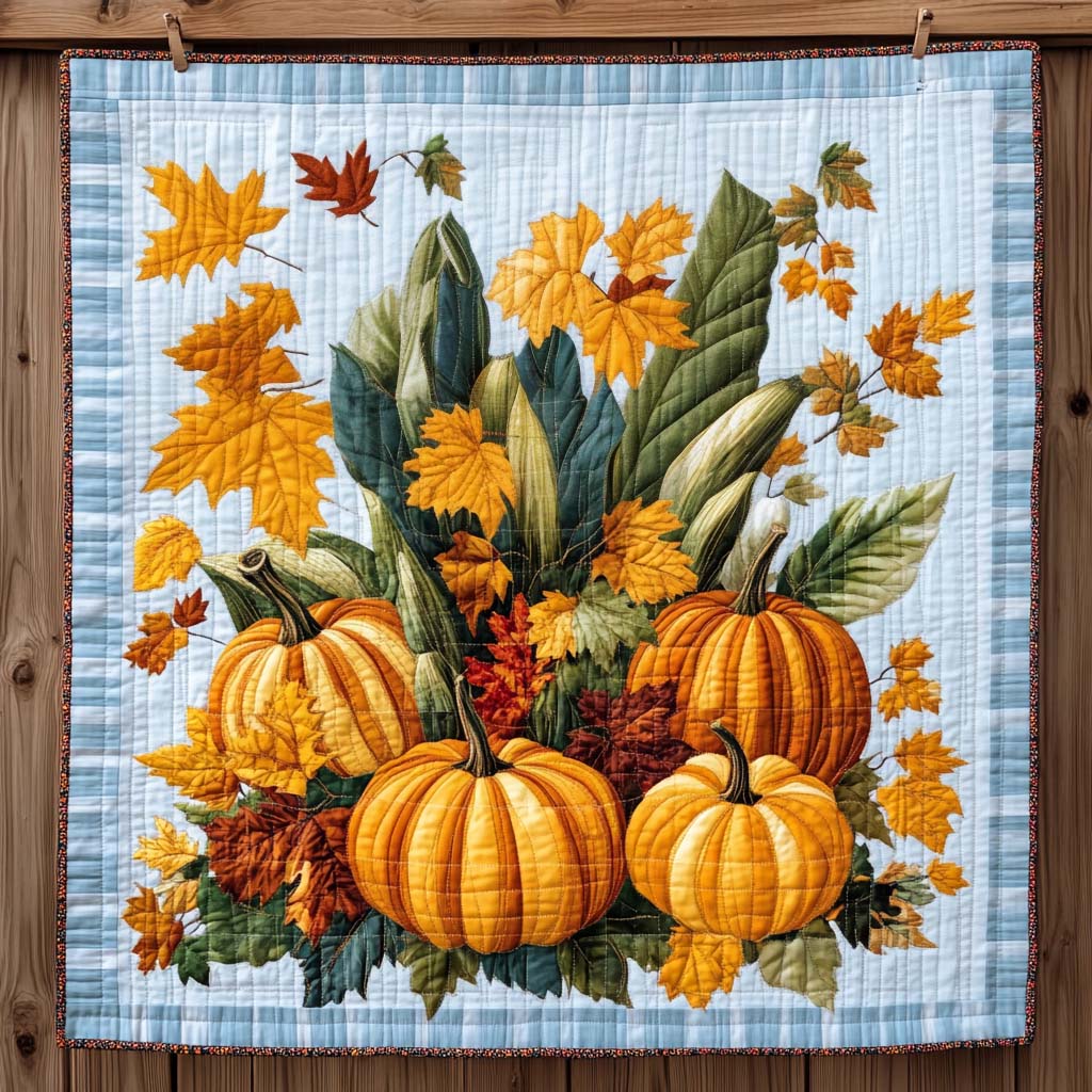 Maple Cart Of Fall Quilted Blanket Gift Ideas For Fall