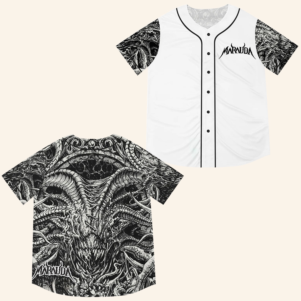 Marauda Baseball Jersey EDC Lost Lands Jersey Marauda Merch Presents For Music Lovers