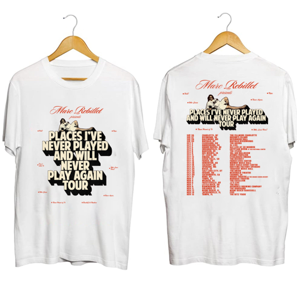 Marc Rebillet Tour 2025 Shirt Marc Rebillet Merch Presents For Friends