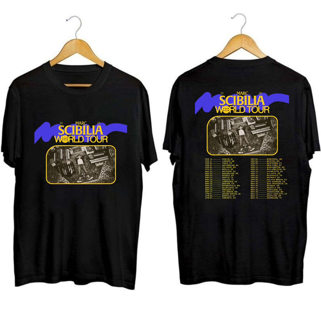 Marc Scibilia More To This World Tour Shirt Marc Scibilia Merch Presents For Him