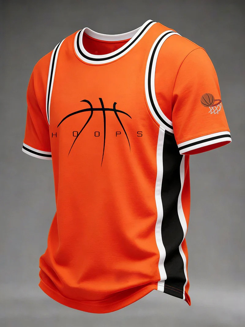 March Madness Hoops Basketball T-Shirt Fan Gear NCAA Tournament Shirt Best Gift For Basketball Fans