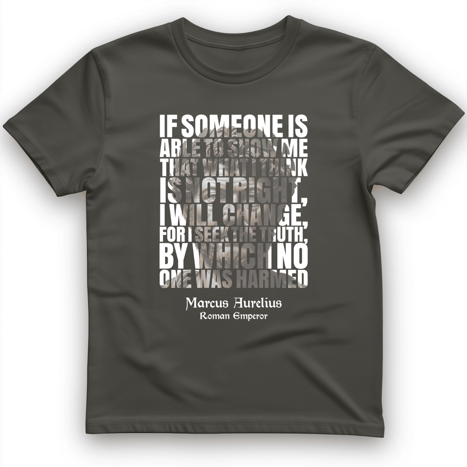 Marcus Aurelius Quote T-Shirt Funny Shirt Quote Unique Presents For Friends
