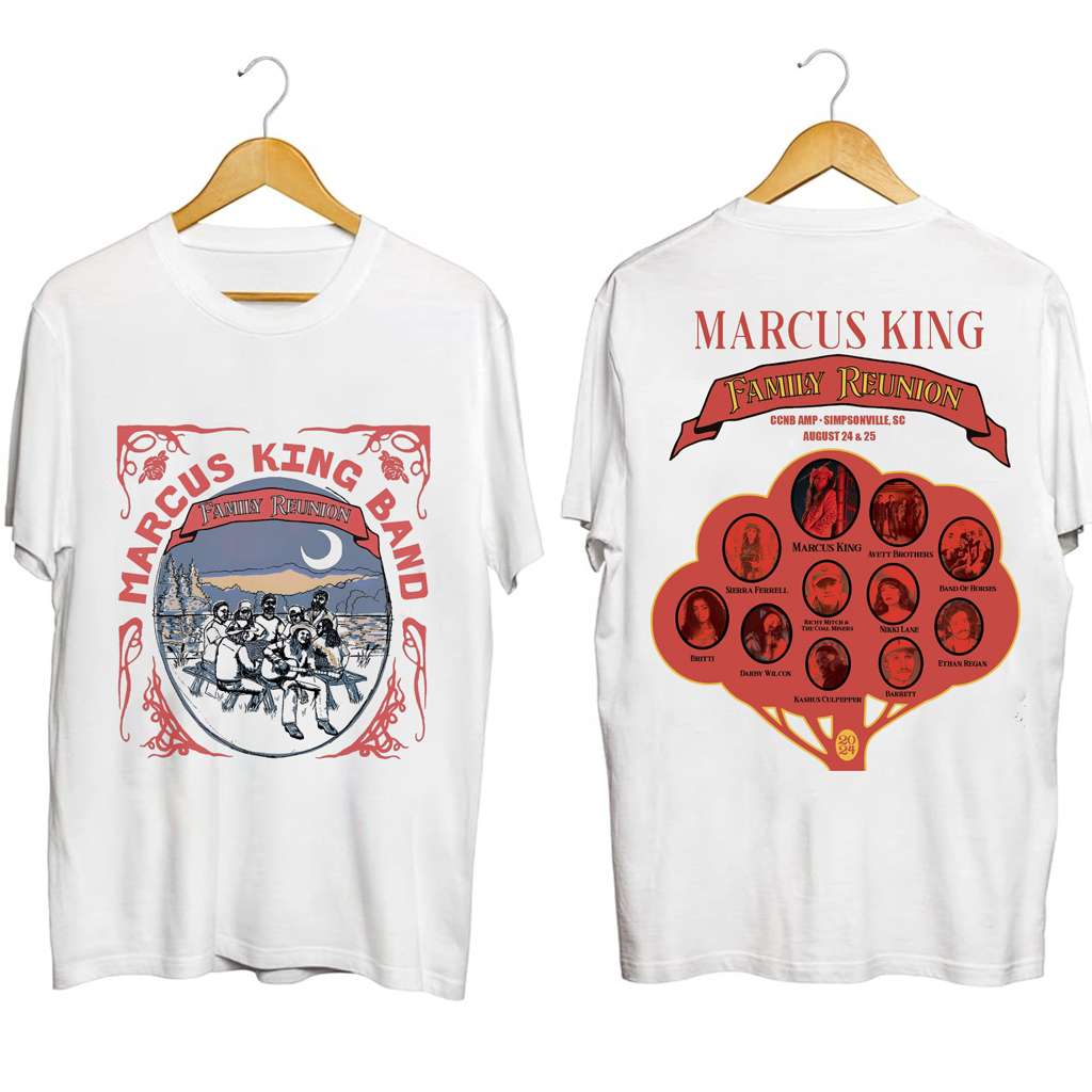 Marcus King Band Family Reunion Shirt Fan Merch Gifts For Music Lovers
