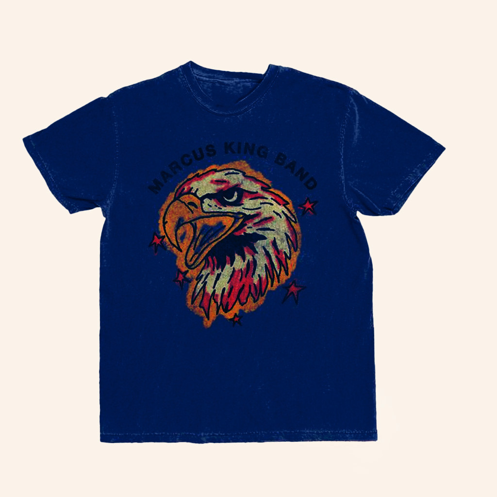 Marcus King Merch Mkb Eagle T-Shirt Gifts For Friends Marcus King Merch Mkb Eagle T-Shirt Gifts For Friends