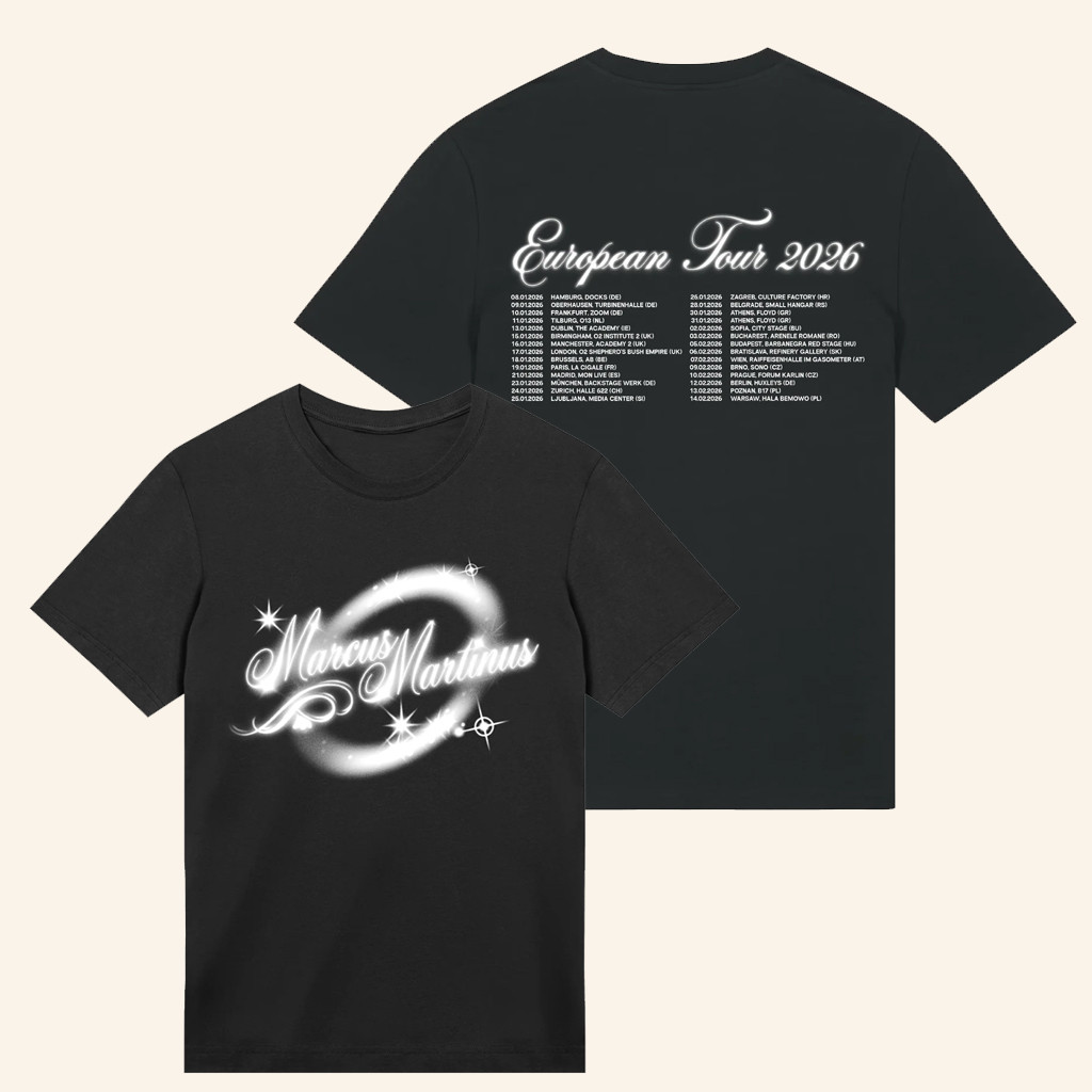 Marcus Martinus Merch European Tour 2026 T-Shirt Gift Ideas For Fans