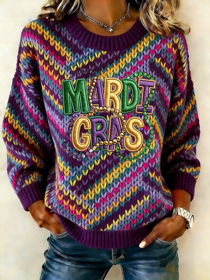 Mardi Gras Sweater Mardi Gras Clothes For Sale Gift Ideas For Mom