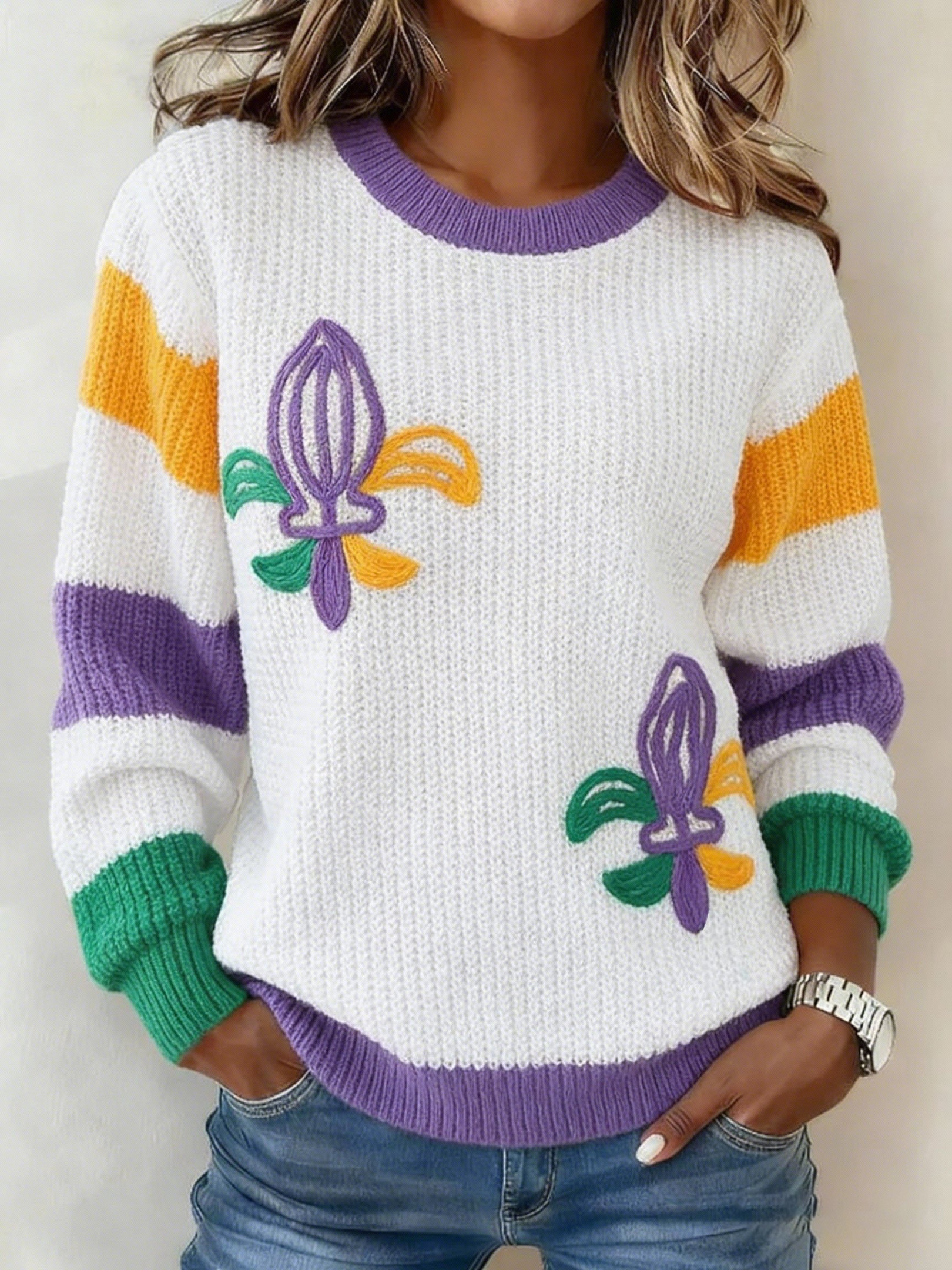 Mardi Gras Sweater New Orleans Mardi Gras Clothes For Sale Gift Ideas For Her