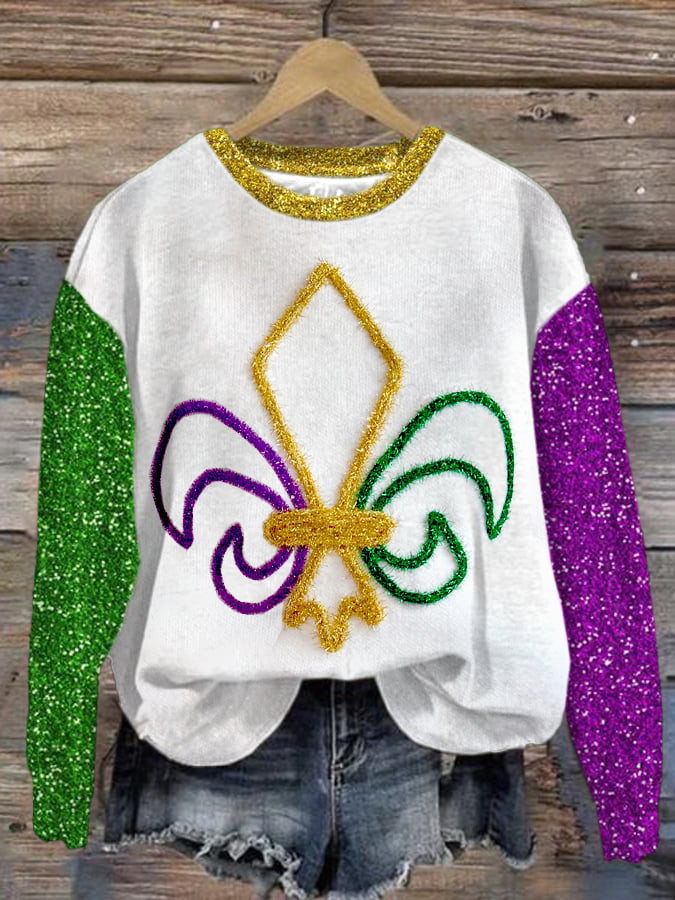 Mardi Gras Sweatshirt Fat Tuesday Apparel Great Gifts For Girlfriend