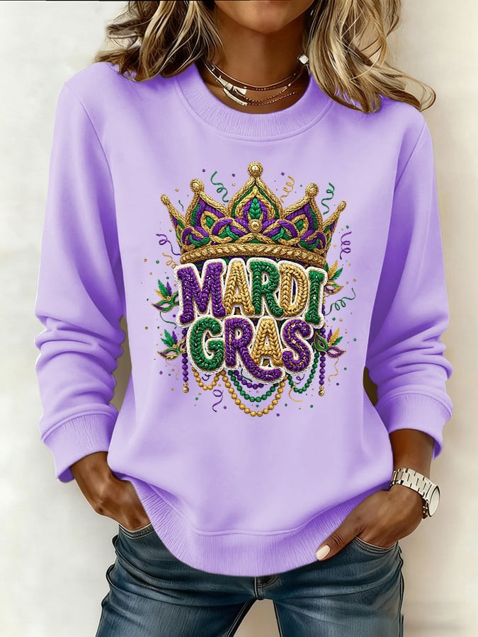 Mardi Gras Sweatshirt Mardi Gras Ladies Shirts Great Gifts For Mother