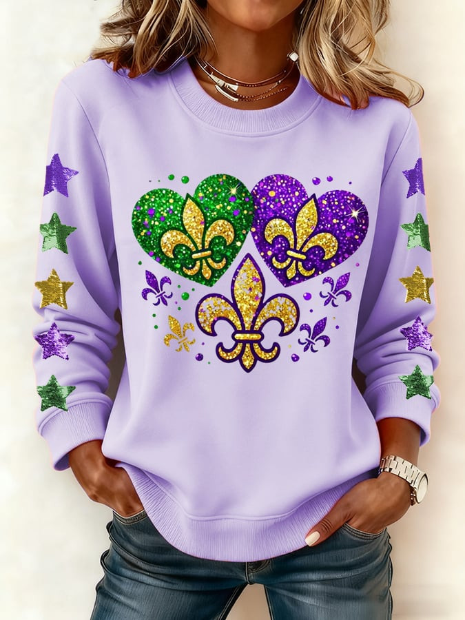 Mardi Gras Sweatshirt Mardi Gras Shirts For Ladies Gifts For Daughter Mardi Gras Sweatshirt Mardi Gras Shirts For Ladies Gifts For Daughter