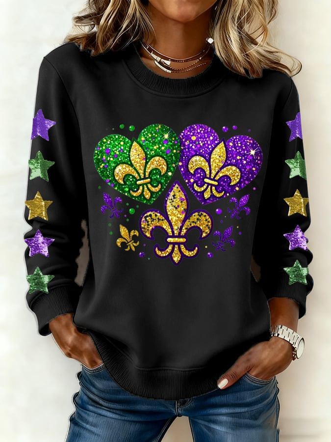 Mardi Gras Sweatshirt Mardi Gras Shirts For Ladies Gifts For Sister In Law