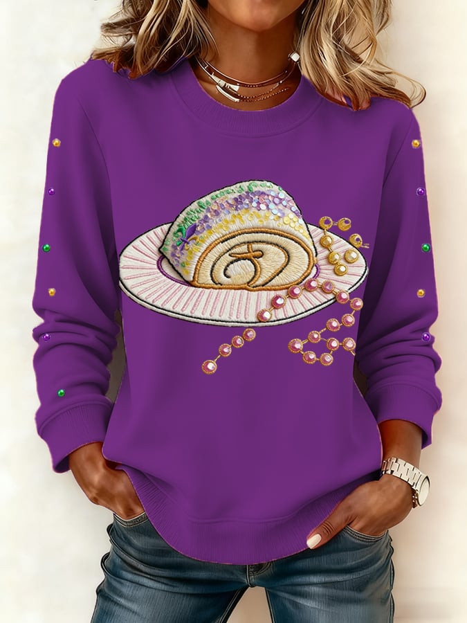 Mardi Gras Sweatshirt Mardi Gras Shirts For Women Gifts For Sister In Law