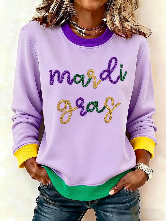 Mardi Gras Sweatshirt New Orleans Mardi Gras Holiday Clothes Cool Gifts For Mom Mardi Gras Sweatshirt New Orleans Mardi Gras Holiday Clothes Cool Gifts For Mom