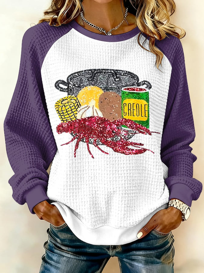 Mardi Gras Sweatshirt Women's Mardi Gras Apparel Girlfriend Gifts