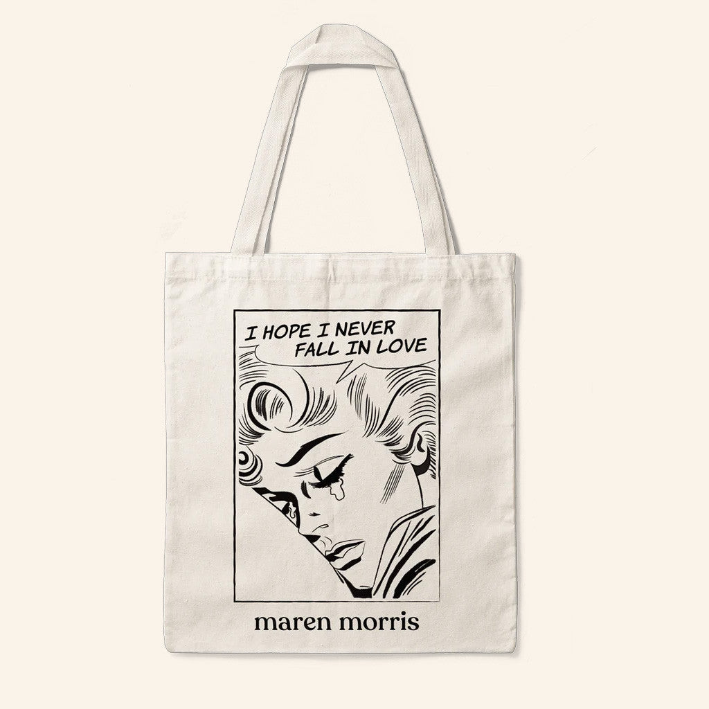 Maren Morris Merch I Hope I Never Fall In Love Tote Bag Gifts For Wife