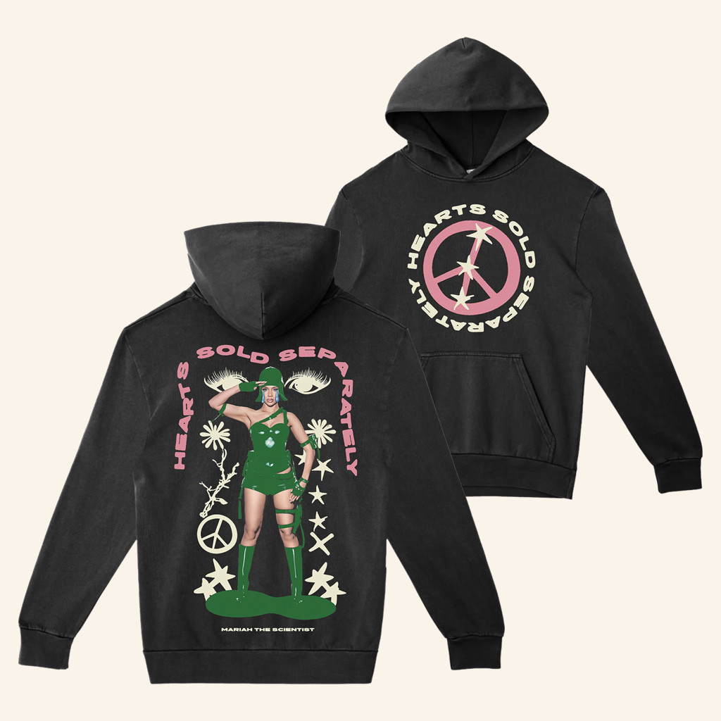 Mariah The Scientist Merch Hearts Sold Separately Peace Hoodie Cool Gifts For Music Lovers Mariah The Scientist Merch Hearts Sold Separately Peace Hoodie Cool Gifts For Music Lovers