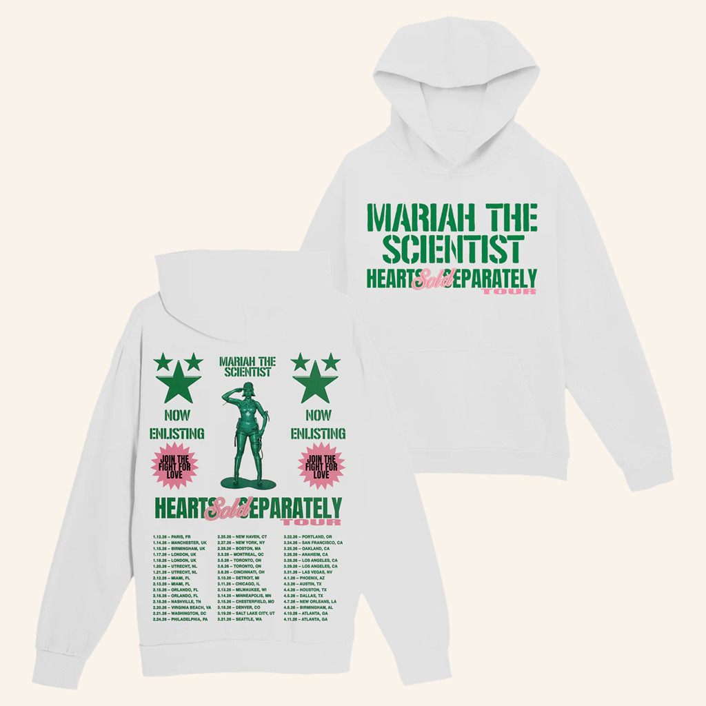 Mariah The Scientist Merch Hearts Sold Separately Tour Hoodie Birthday Ideas For Girlfriend