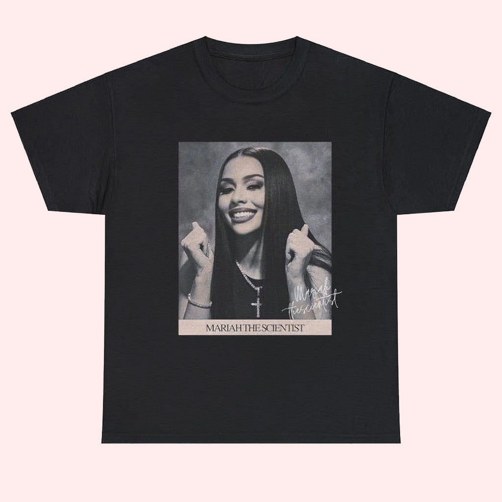 Mariah The Scientist Merch Mariah The Scientist Graphic T-Shirt Gifts For Wife Mariah The Scientist Merch Mariah The Scientist Graphic T-Shirt Gifts For Wife