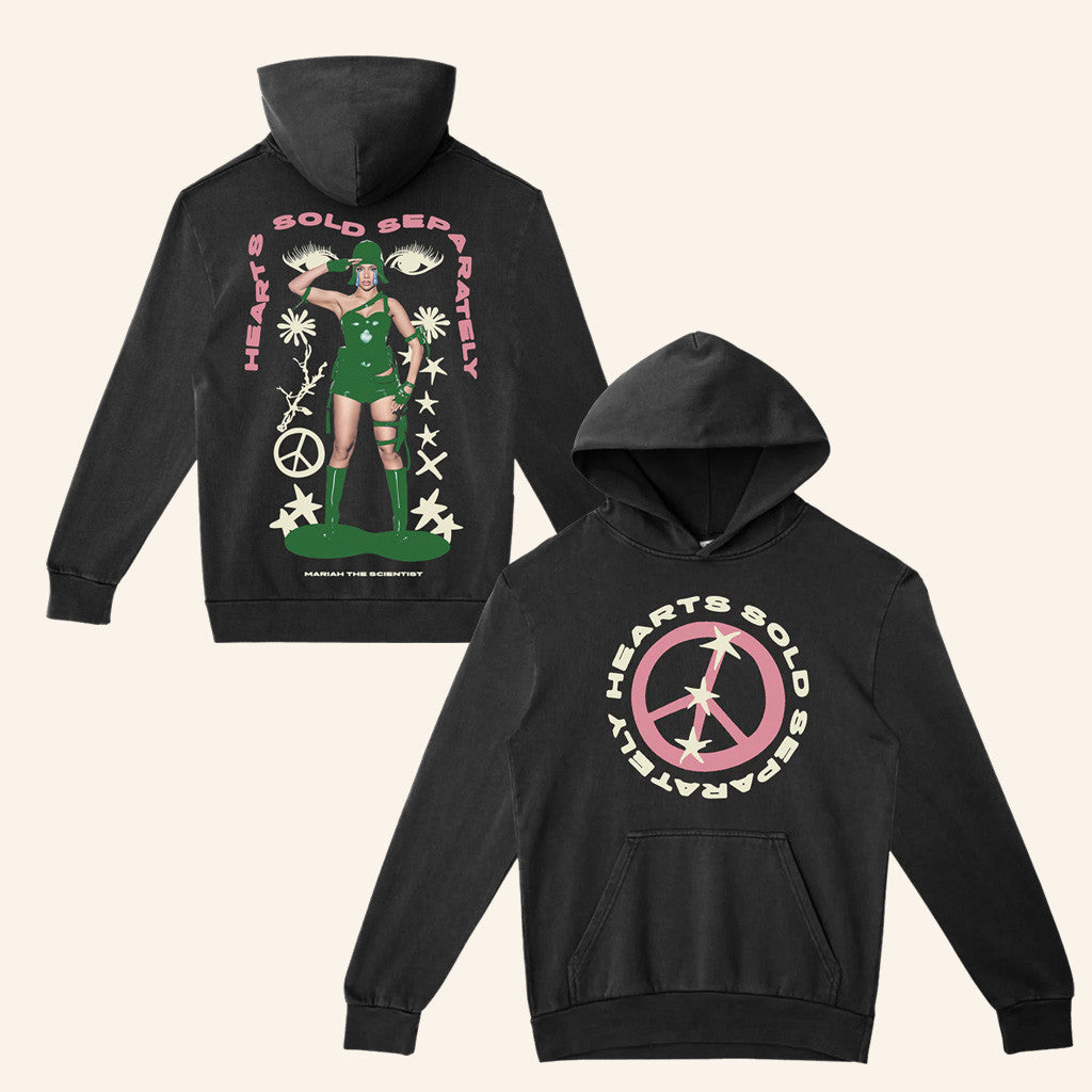 Mariah The Scientist Merch Peace Hoodie Birthday Gifts For Friends Mariah The Scientist Merch Peace Hoodie Birthday Gifts For Friends