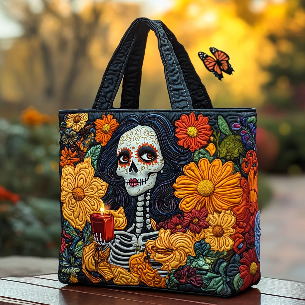 Marigold Memories Quilted Tote Bag Christmas Present Ideas For Wife