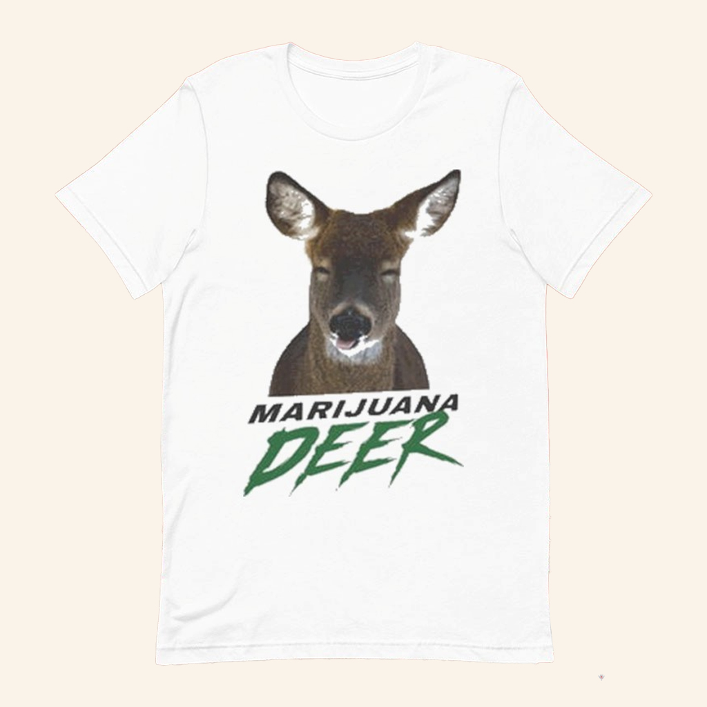 Marijuana Deer T-Shirt Funny Animal Shirt Gag Gifts Ideas For Brothers Marijuana Deer T-Shirt Funny Animal Shirt Gag Gifts Ideas For Brothers